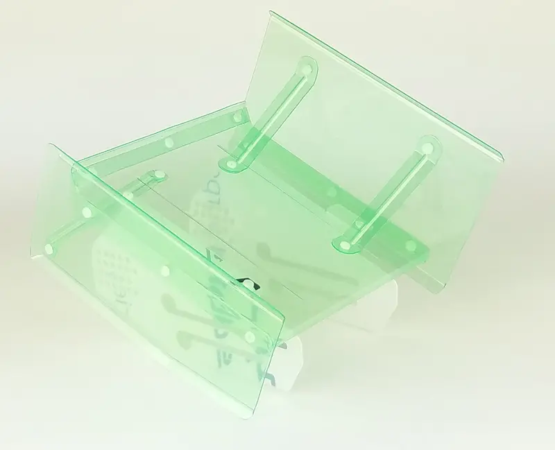 Flat 6"X6" Sprint Top Wing W/Mounts, Cw-9136 1