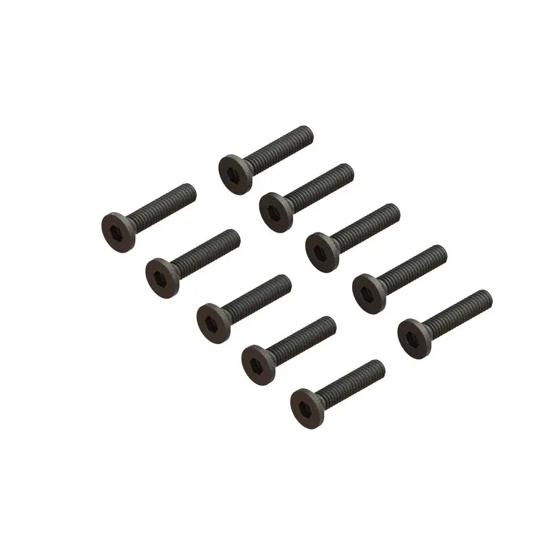 Flat Head Screw M2.5X12mm (10): Grom, Nascar, Ara702017 1