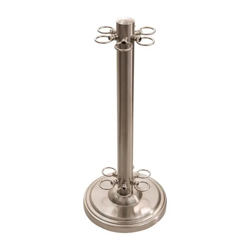 Floor Cue Rack 11 X 26 (6) - Brushed Nickel 1