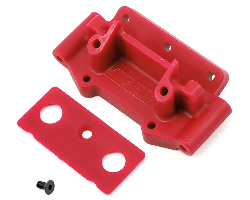Front Bulkhead For Traxxas 2Wd (Red) Rpm-73759 1