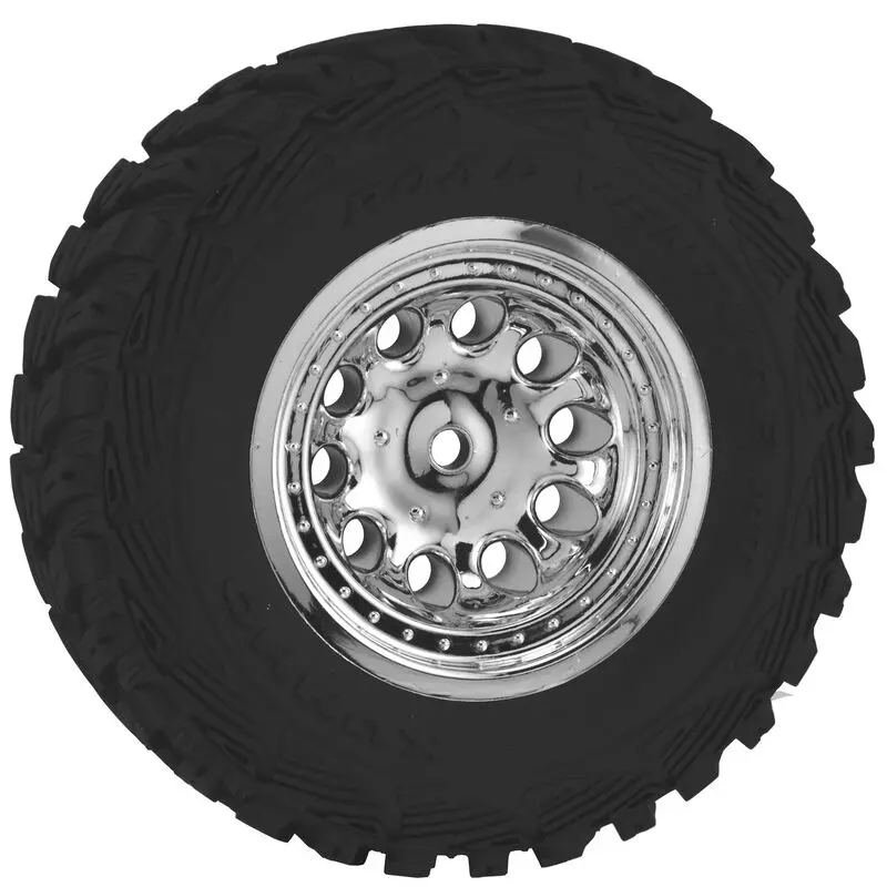 Front Revolver Wheels, Chrome(2): Slash 2Wd 1