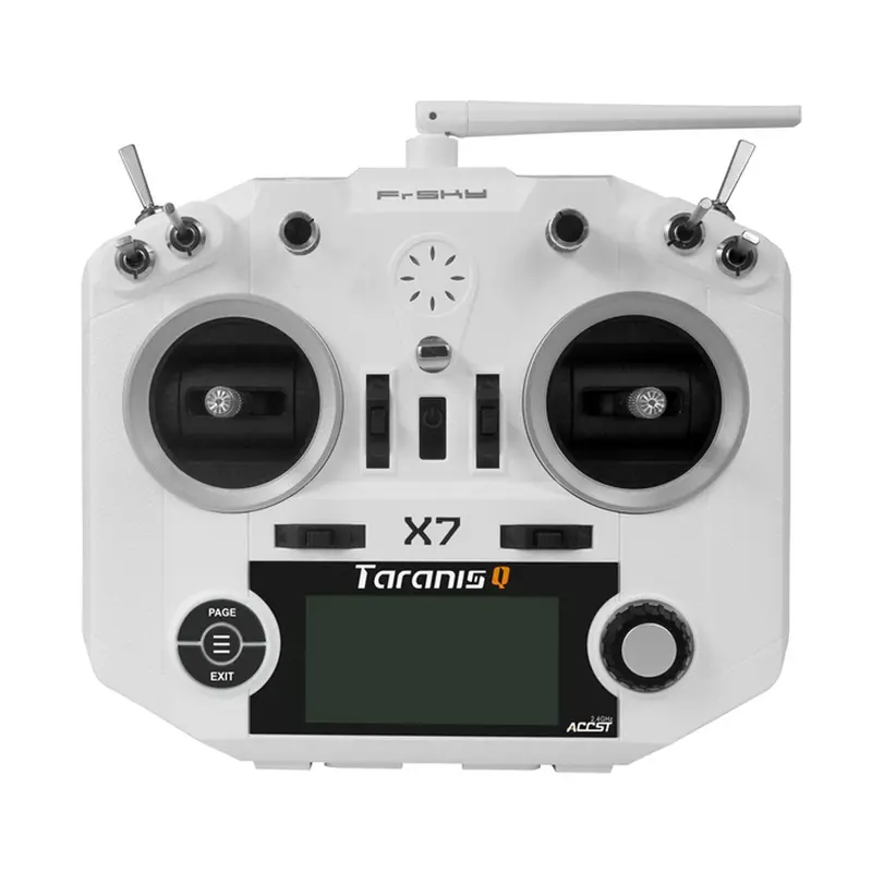 Frsky Rc Taranis Q X7 16-Ch Transmitter, White, 03017002 1