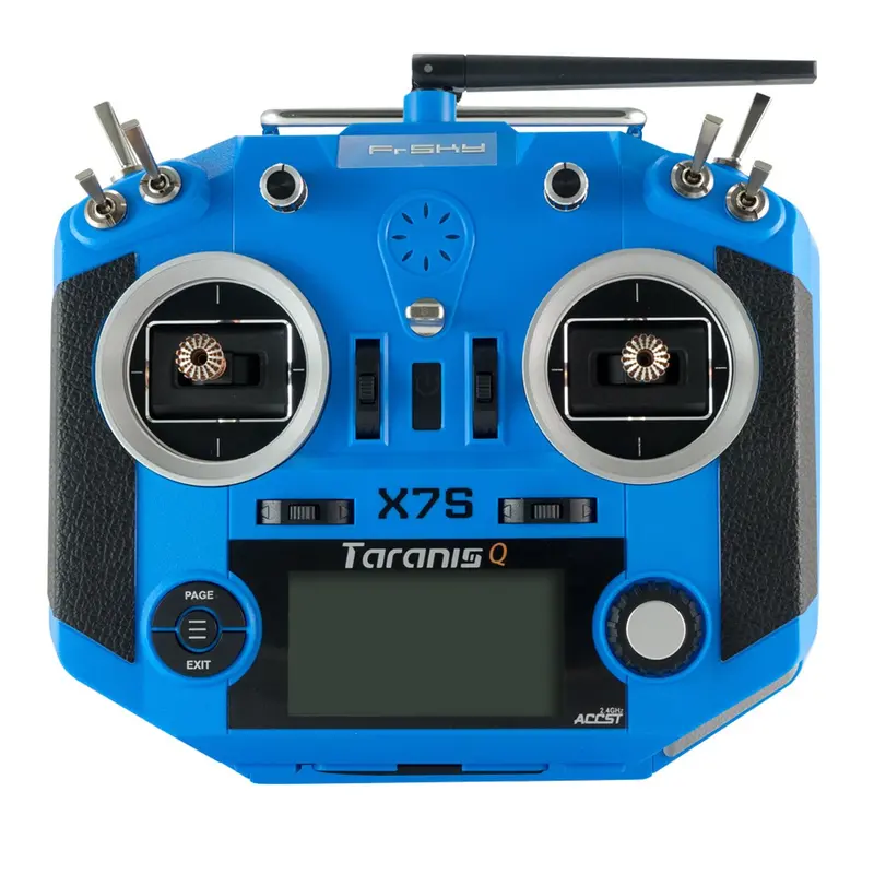 Frsky Rc Taranis Q X7s 16-Ch Transmitter, Blue, 03017008 1
