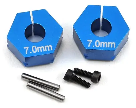 Ft 7.0Mm Aluminum Clamping Wheel Hex (2) Asc-91610 1