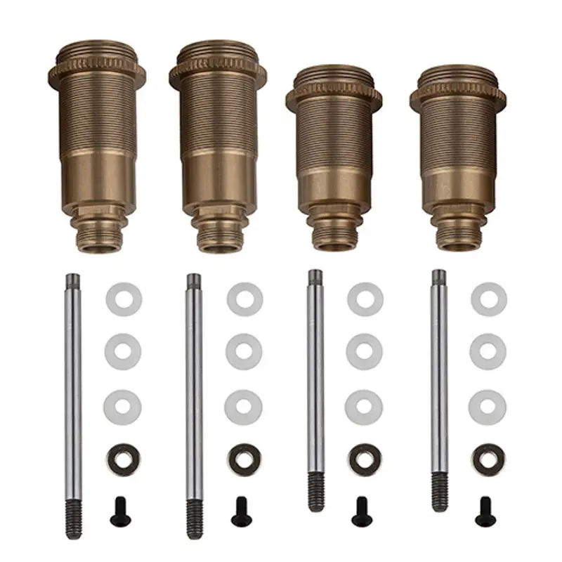 Ft Fox Shock Upgrade 13X23mm And 27.5Mm W/ Genuine Kashima Coat And Chrome Shock Shafts, Asc-91986 1