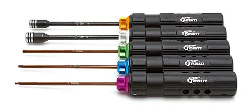 Ft Hex/Nut Driver Tool Set, 5Pc. Asc-1519 1