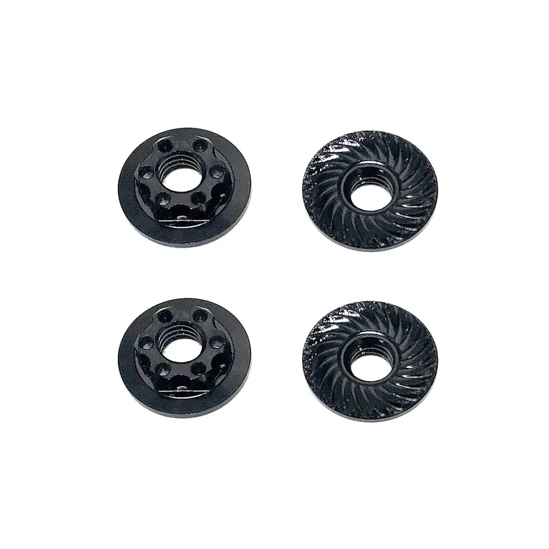 Ft Nuts, M4 Low Profile Wheel Nuts, Black Asc-92254 1