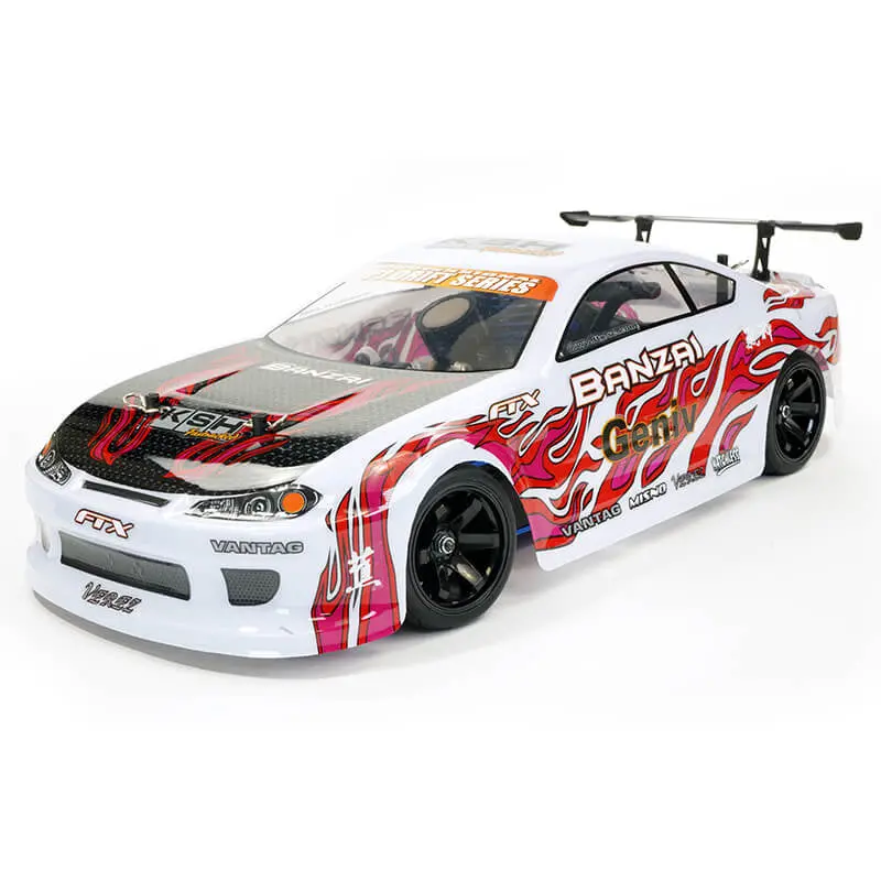 Ftx Banzai 1/10 Street/Drift Nitro 4Wd Rtr - White 1