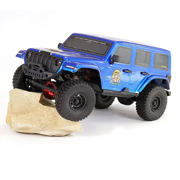 Ftx Outback Fury Xc Rtr 1:16 Trail Crawler - Blue 1