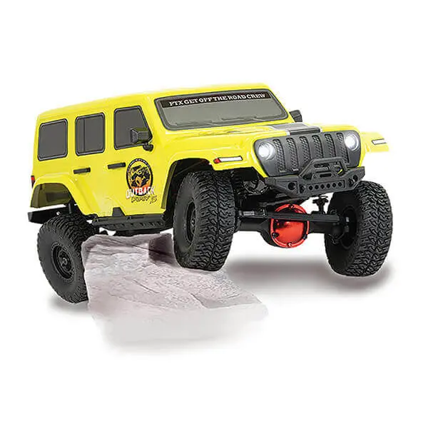Ftx Outback Fury Xc Rtr 1:16 Trail Crawler - Yellow 1