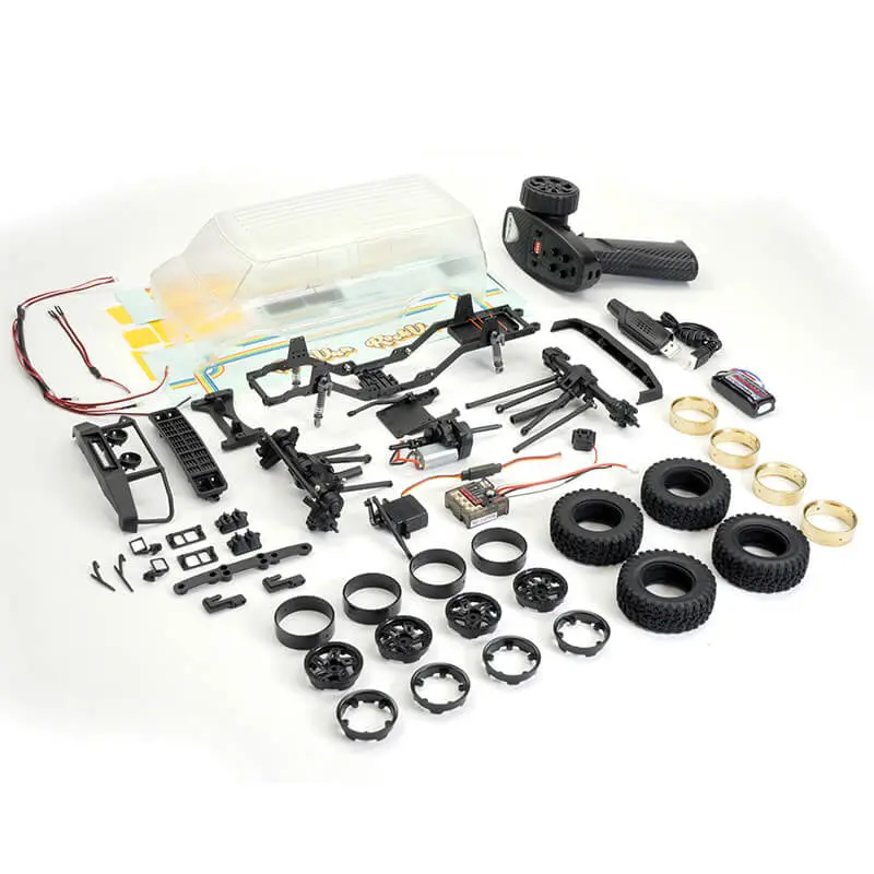 Ftx Outback Mini Xp Rock Van 1:18 Trail Builders Kit 1