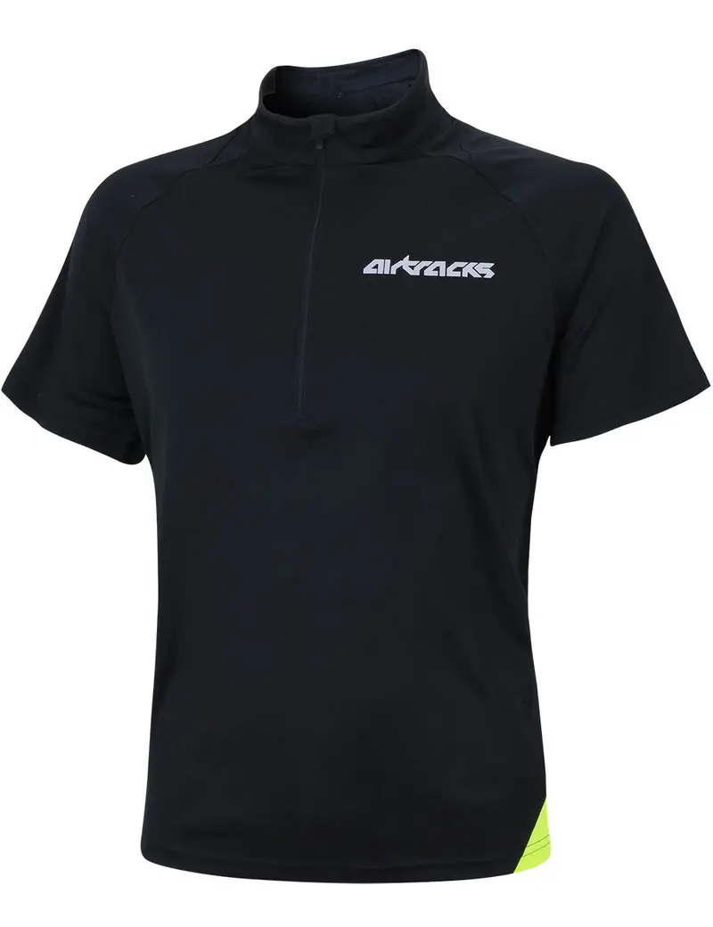Funktions Laufshirt Airtech Schwarz Setprodukt 1