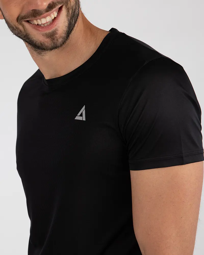 Funktions Laufshirt Kurzarm Comfort Line Schwarz Setprodukt 6