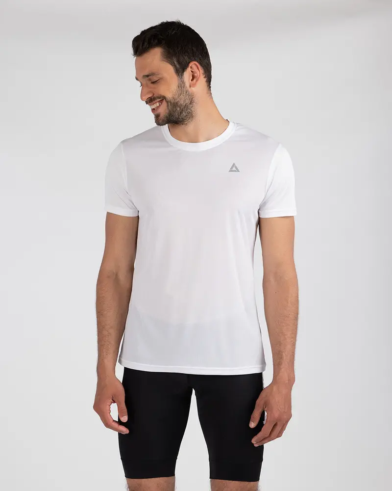 Funktions Laufshirt Kurzarm Comfort Line Weiss Setprodukt 1