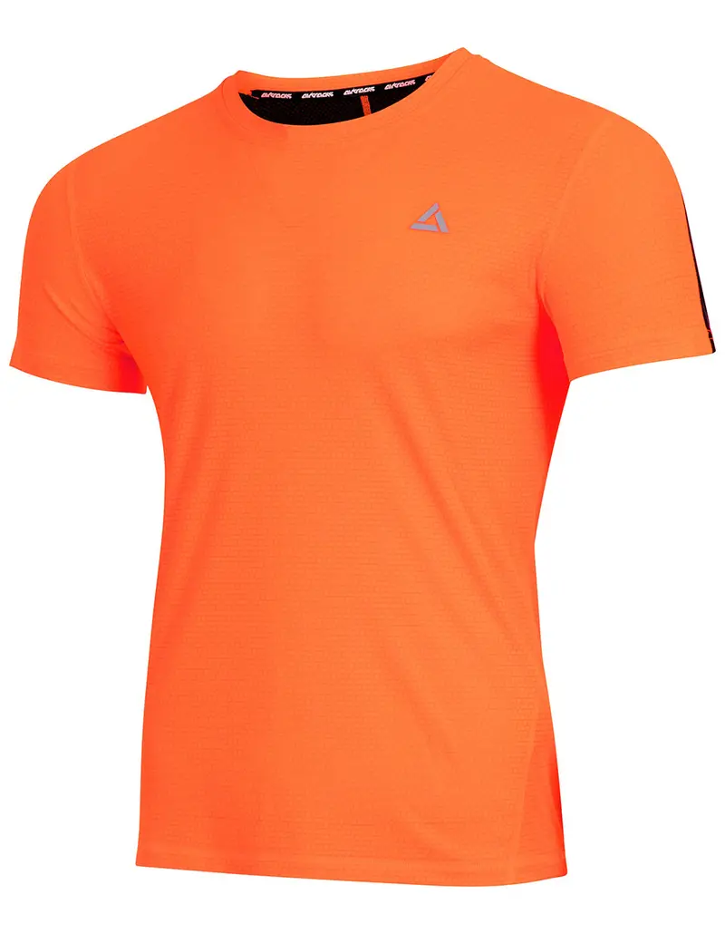 Funktions Laufshirt Kurzarm Pro Line Orange-Schwarz Setprodukt 1