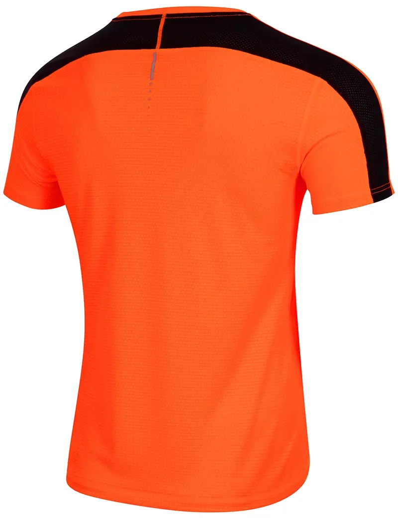 Funktions Laufshirt Kurzarm Pro Line Orange-Schwarz Setprodukt 2