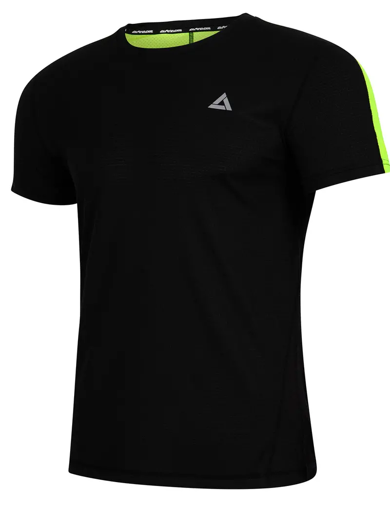 Funktions Laufshirt Kurzarm Pro Line Schwarz-Neon Setprodukt 1
