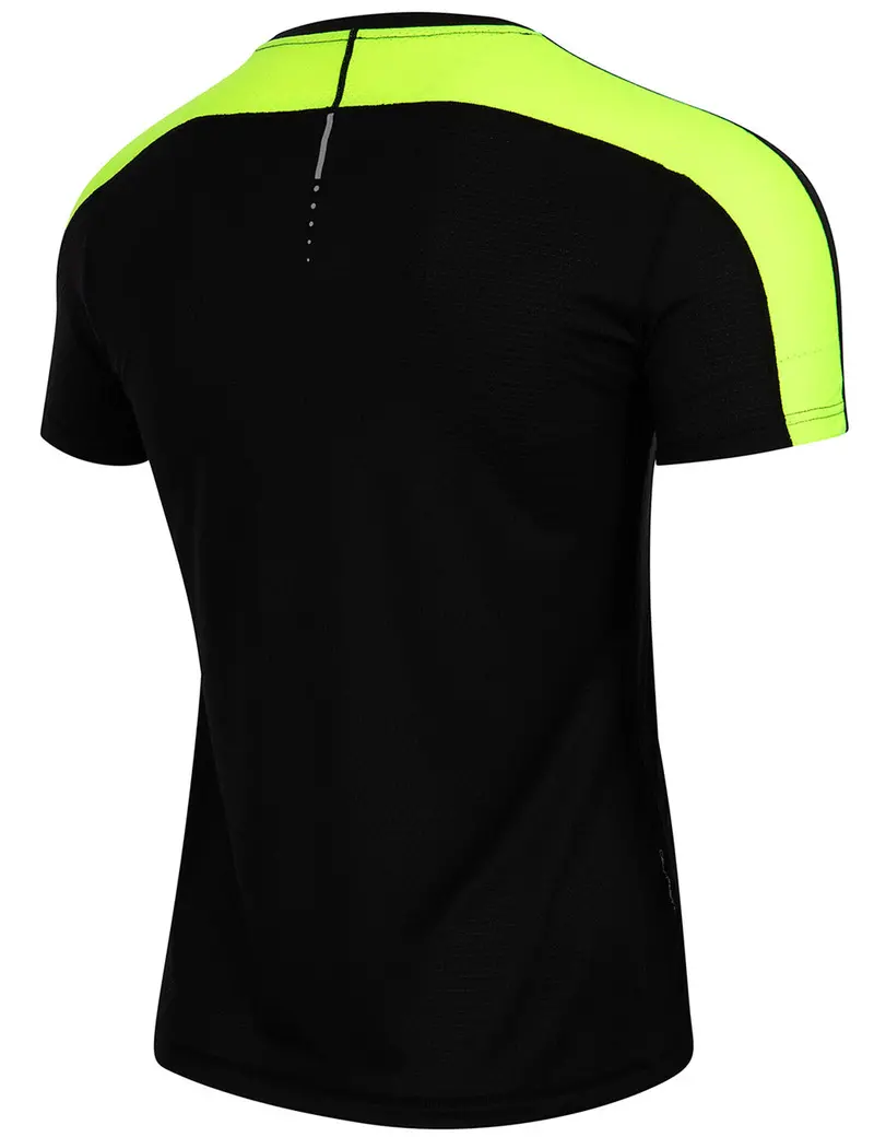 Funktions Laufshirt Kurzarm Pro Line Schwarz-Neon Setprodukt 2