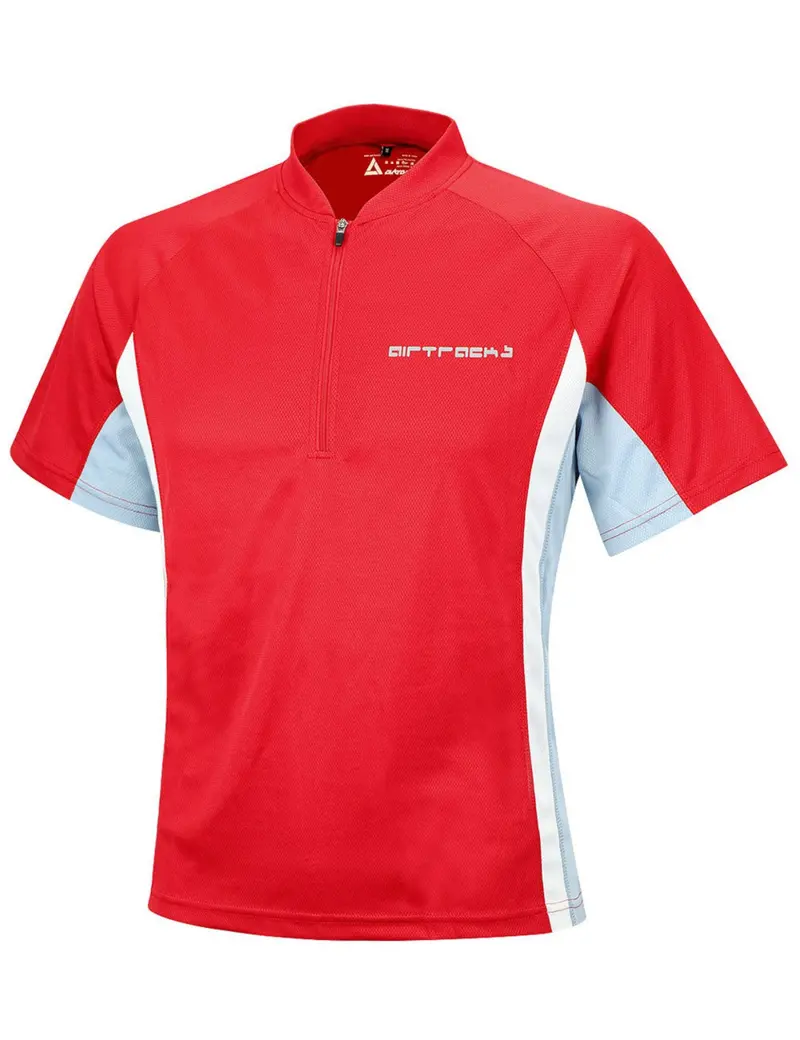 Funktions Laufshirt Kurzarm Rot 1