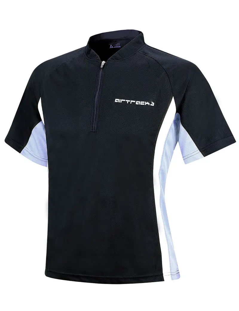 Funktions Laufshirt Kurzarm Schwarz Setprodukt 1