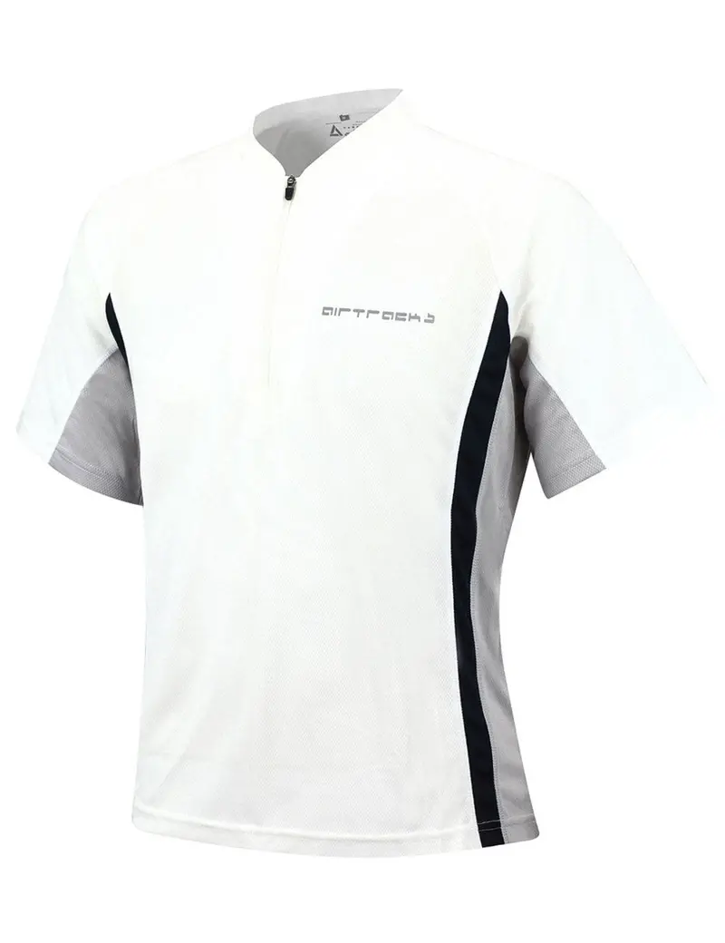 Funktions Laufshirt Kurzarm Weiss 1