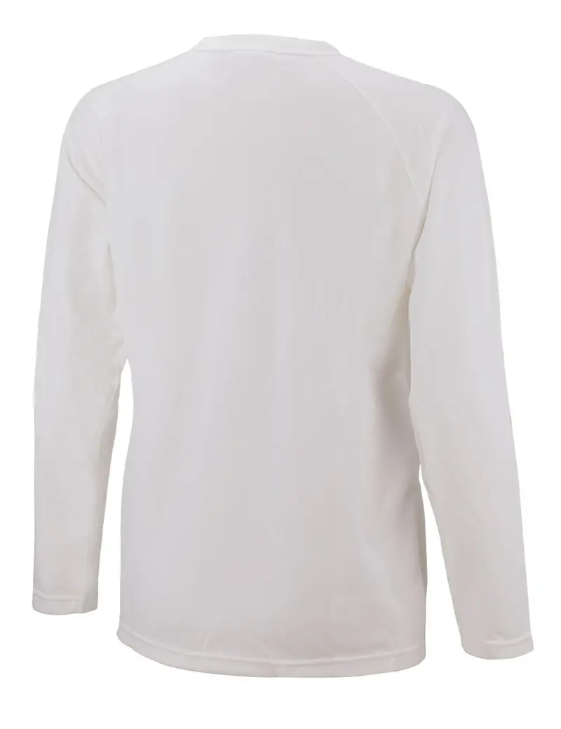 Funktions Laufshirt Langarm Weiss 2