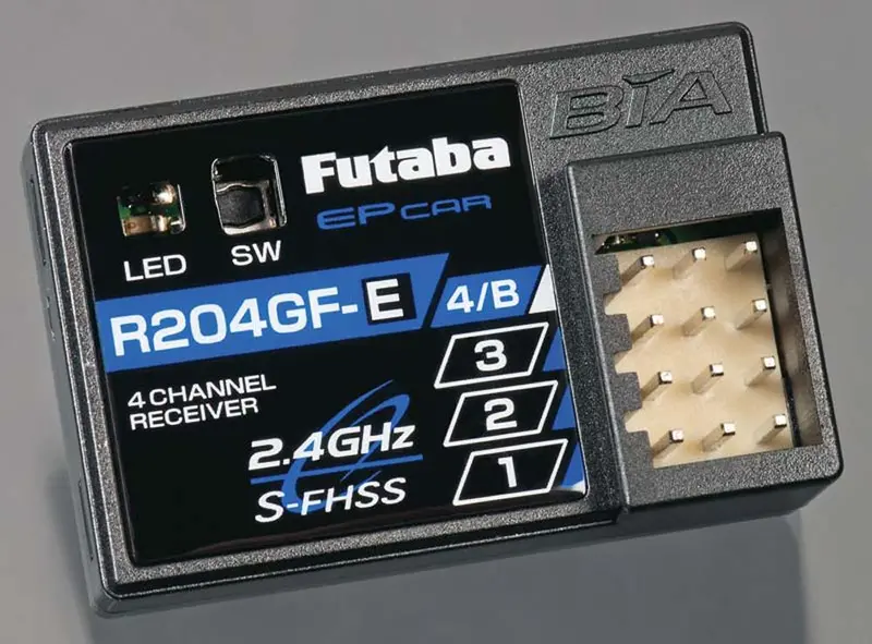 Futaba R204gf-E 2.4Ghz 4-Channel Micro Receiver, 01102202-3 1