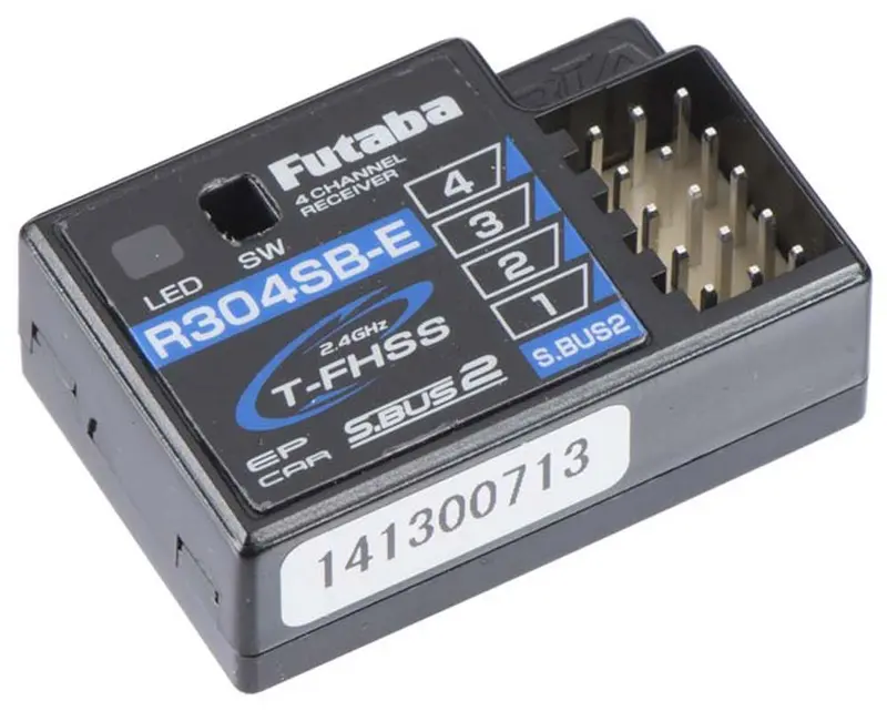 Futaba R304sbe 2.4G 4-Channel Receiver, 01102180-3 1