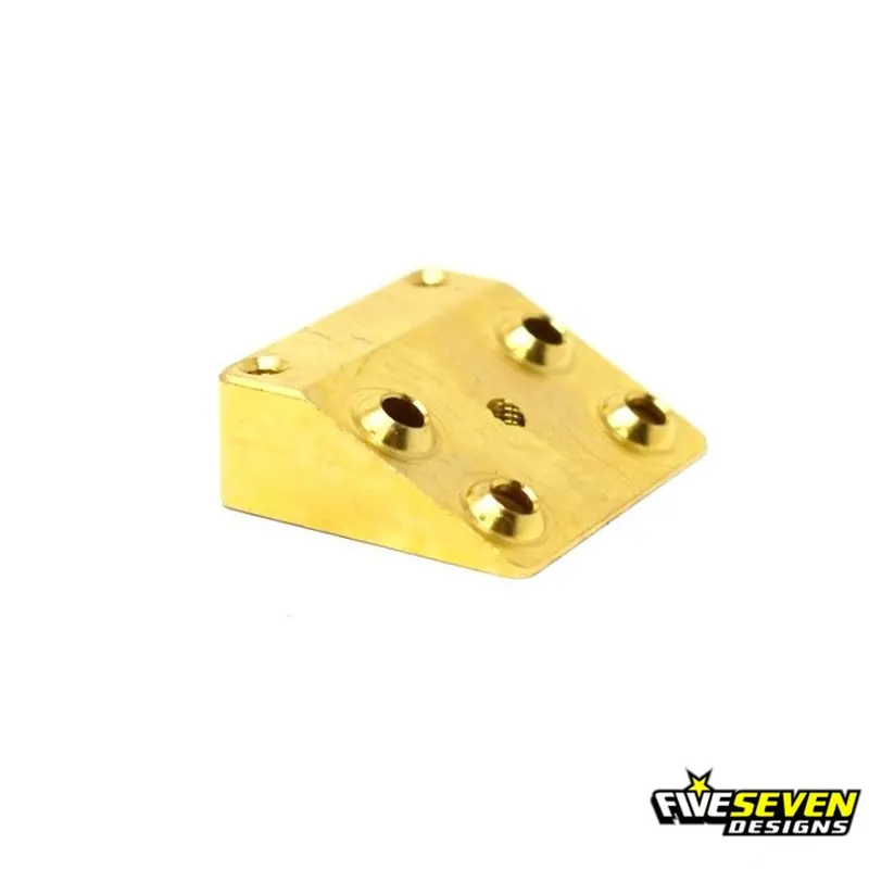 Gf6 Brass Front Kickup Block, 57-5111 1