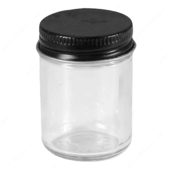 Glass Jar And Cap 1
