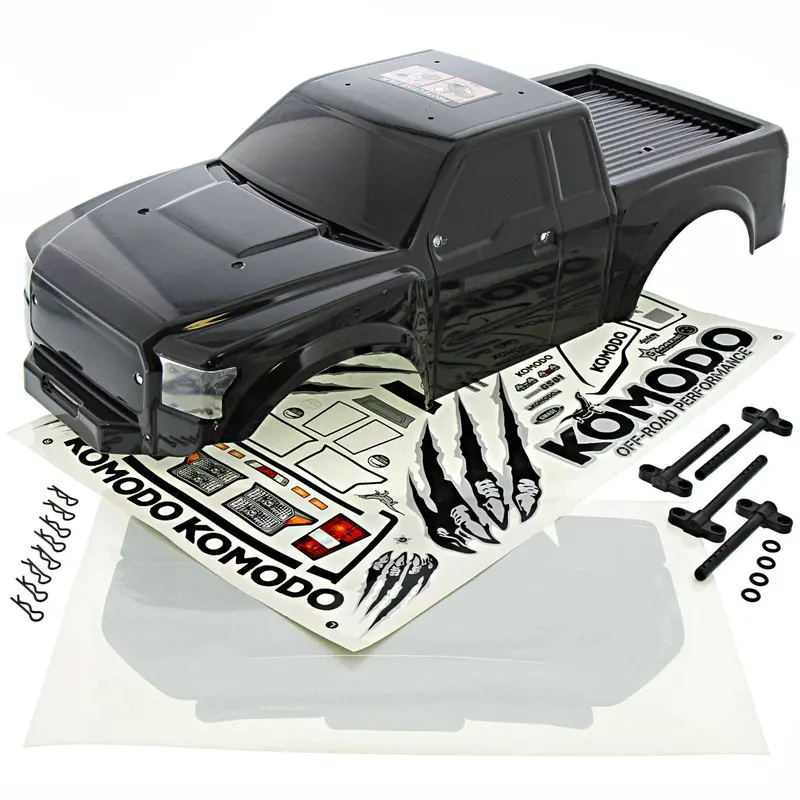 Gmade 1/10 Komodo Black Body, Decals & Posts 1
