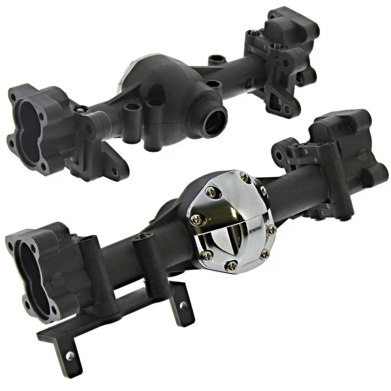 Gmade 1/10 R1 Rock Crawler Front & Rear Axle Housings & Differential Covers 1