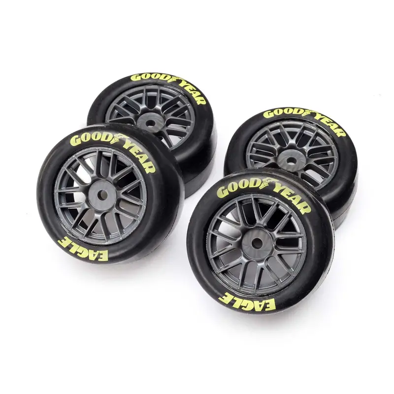 Goodyear Eagle Mounted Tires, Medium (4): Nascar Grom, Los-1914 1