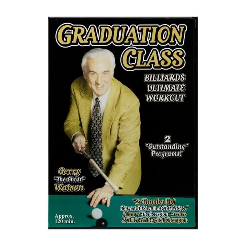 Graduation Class, 101 Big Pool  Shots Dvd - Gerry Watson 1