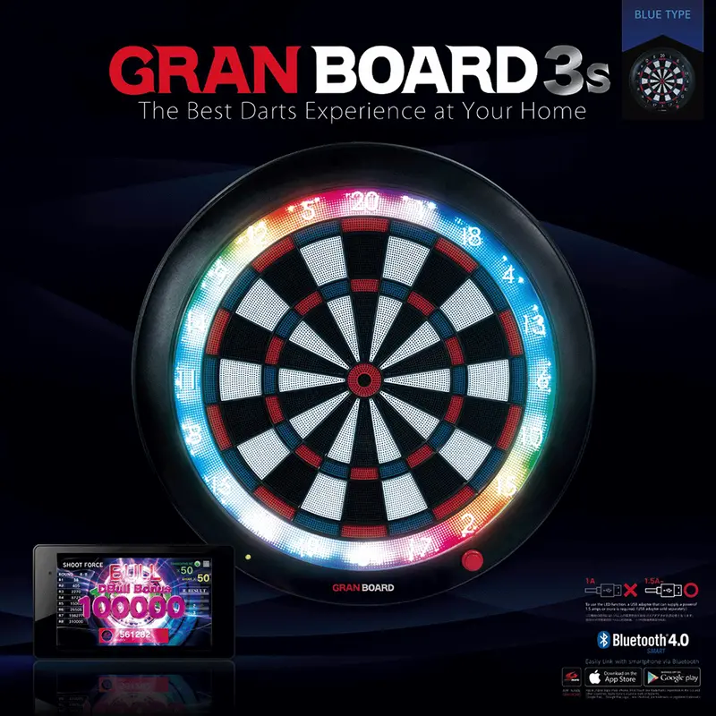 Granboard 3S Bluetooth Blue Electronic Dart Board 1