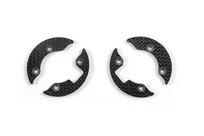 Graphite Front Aerodynamic Disc 2.2Mm - Left+Right - Set 1