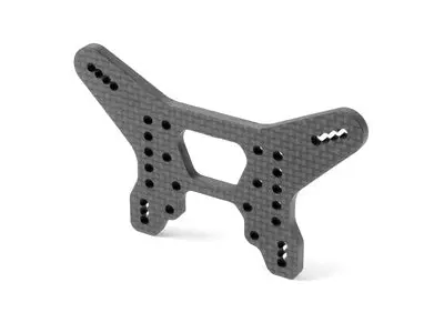 Graphite Shock Tower For Hs Bulkhead - Rear - 3.5Mm - Lower 1