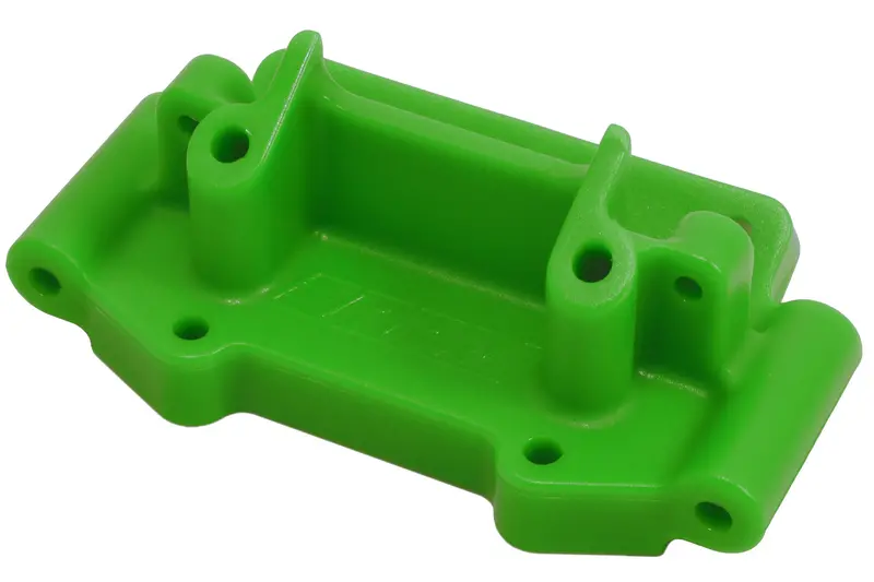 Green Front Bulkhead For Traxxas 1/10 2Wd Vehicles Rpm-73754 1