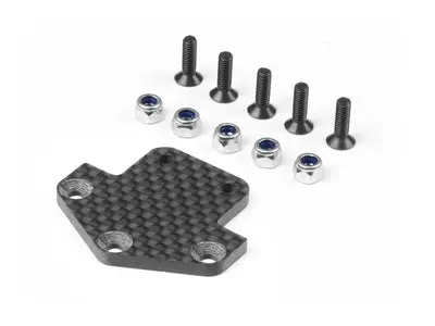 Gt Graphite Rear Diffusor Adapter Plate 3.0Mm 1