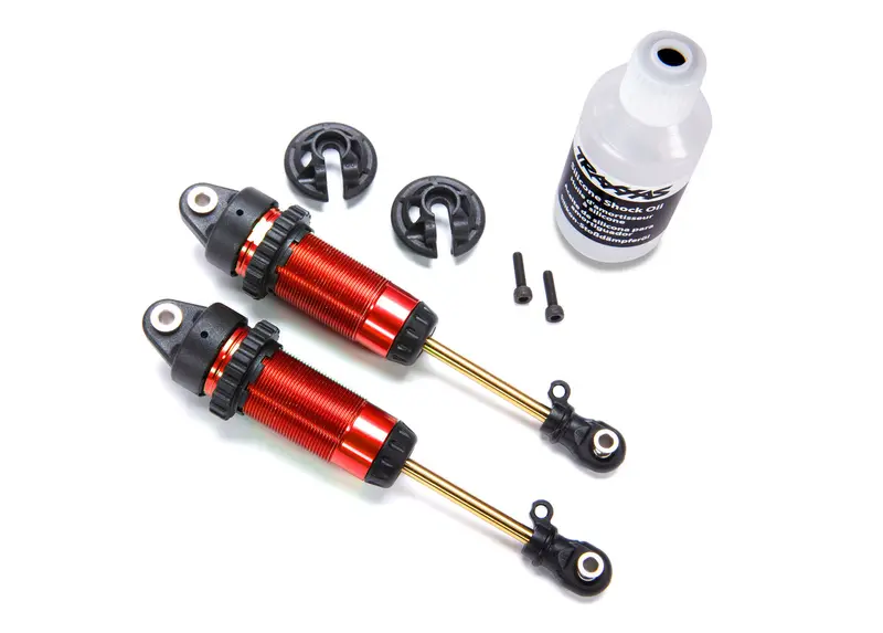 Gtr Xx-Long Shocks, Ptfe-Coated Bodies With Tin Shafts (Fully Assembled, Without Springs) (2) 6
