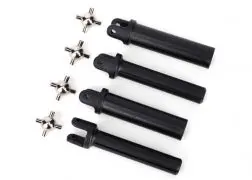 Half Shafts, Heavy Duty (External Splined (2)/ Internal Splined (2))/ Metal U-Joints (4) Tra-6850X 1