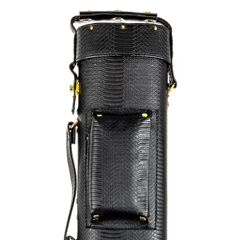 Hard Cue Case Black 2B/4S 2
