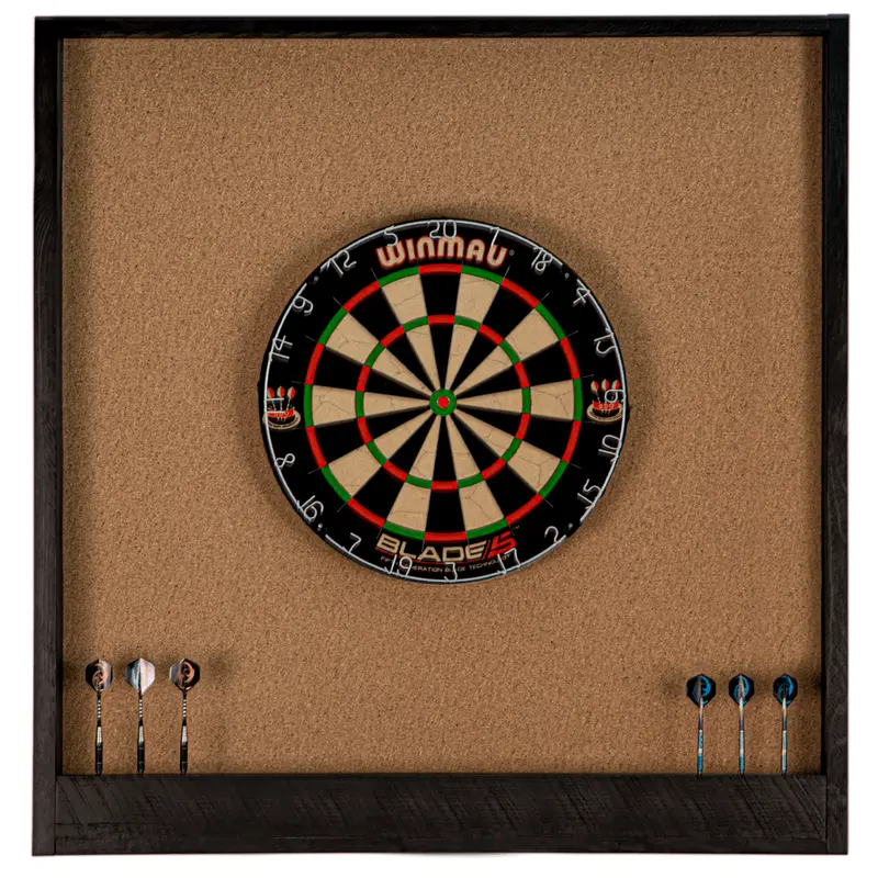 Hardwood Dart Cabinet 1