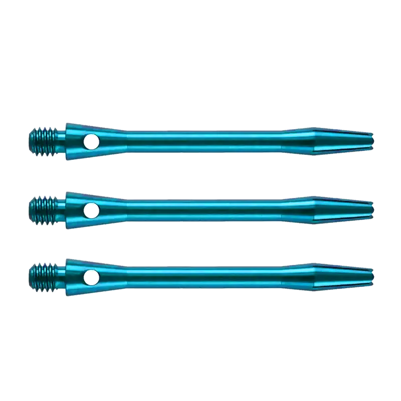 Harrows Anodised Aluminum Dart Shafts - Medium - Blue 2