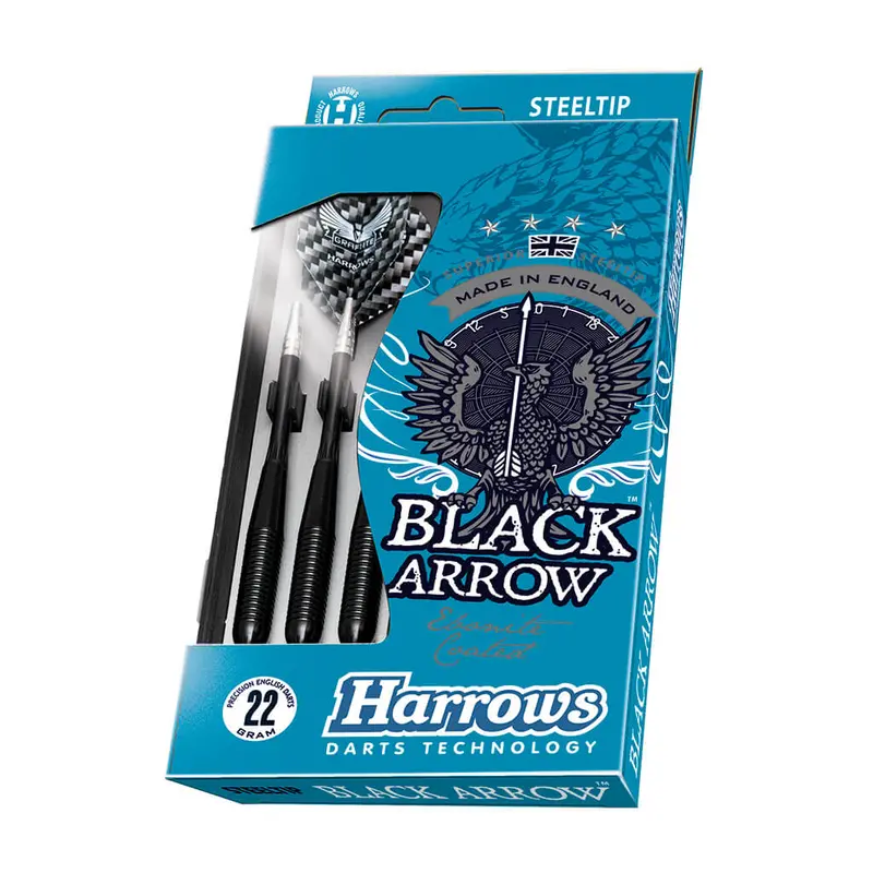 Harrows Black Arrow Steel Tip Darts 1