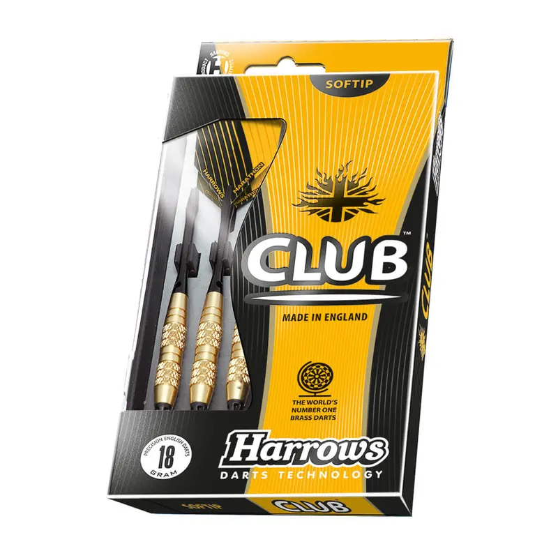 Harrows Club Brass Soft Tip 1