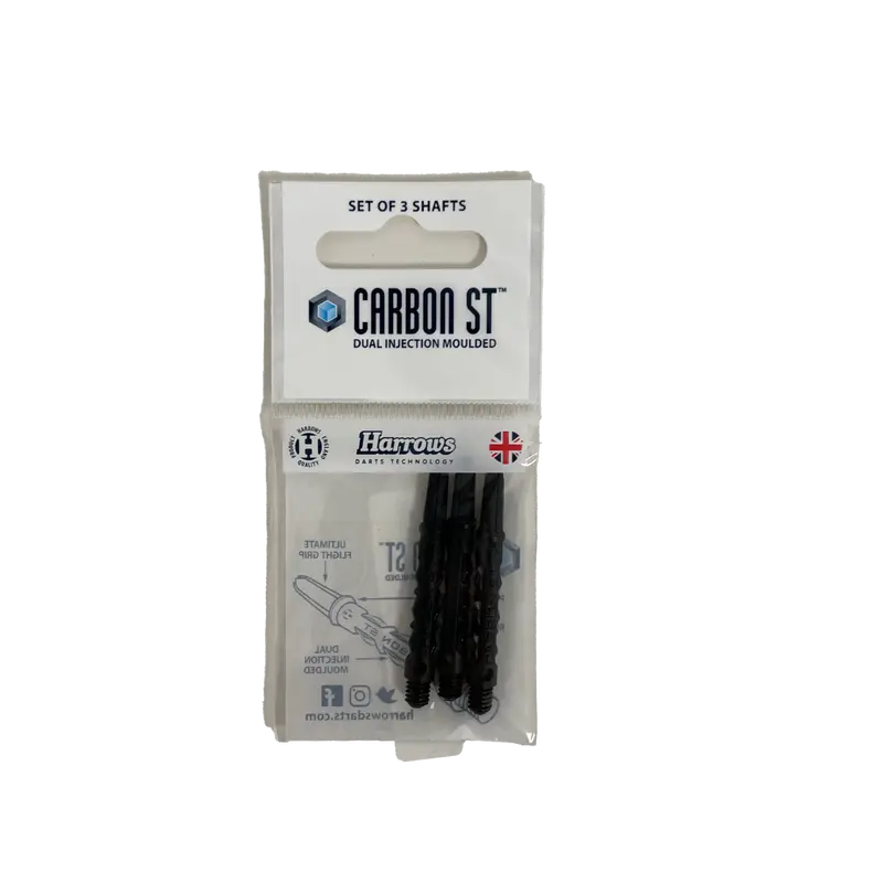 Harrows Dart Shafts Carbon St - Midi 1