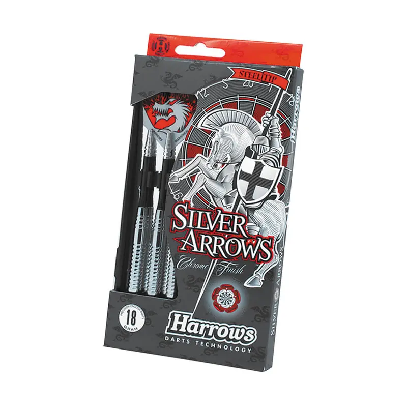 Harrows Silver Arrow Steel Tip Darts 1