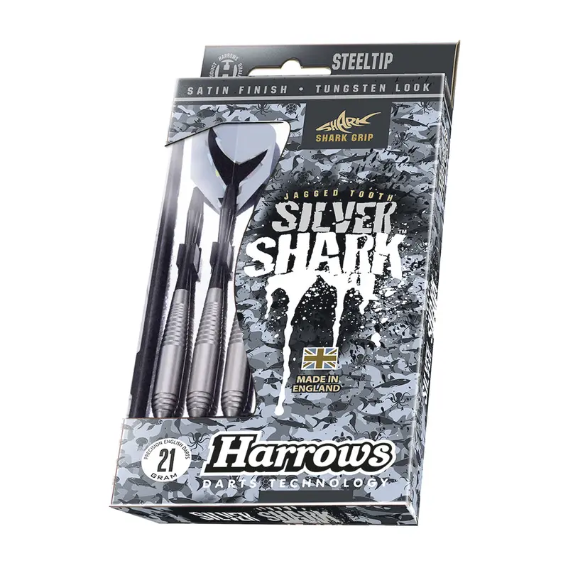 Harrows Silver Shark Steel Tip Darts 1