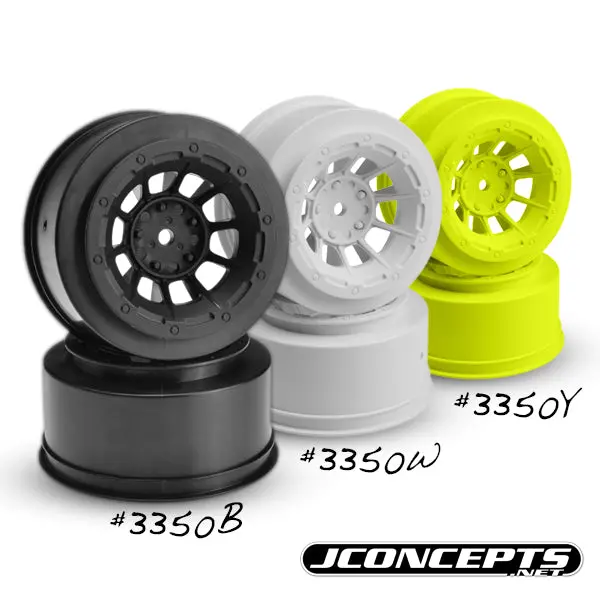 Hazard - Front Wheel - Fits: Slash 2Wd F / 4Wd F&R Jcon-3350 1